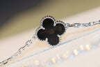 ¡®Twinkle jewelry¡¯CLOVER 20 MOTIFS ONYX DIAMOND SILVER