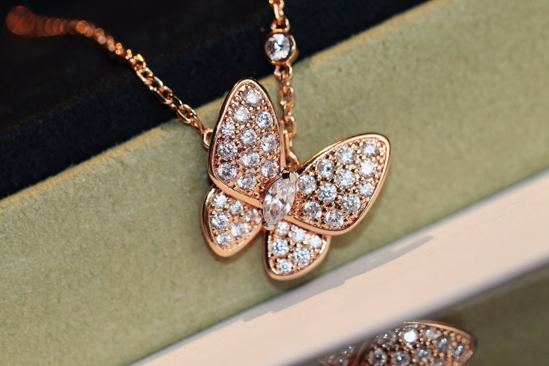 ¡®Twinkle jewelry¡¯BUTTERFLY DIAMOND NECKLACE
