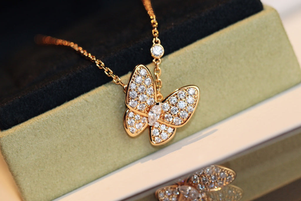 ¡®Twinkle jewelry¡¯BUTTERFLY DIAMOND NECKLACE