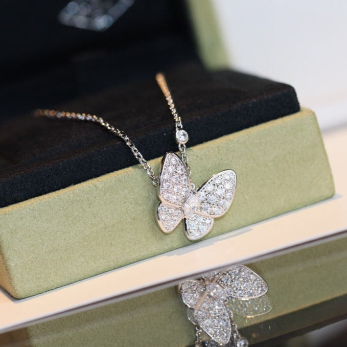 ¡®Twinkle jewelry¡¯BUTTERFLY DIAMOND NECKLACE
