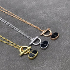 ¡®Twinkle jewelry¡¯CHAINE VERSO BLACK CERAMIC  NECKLACE