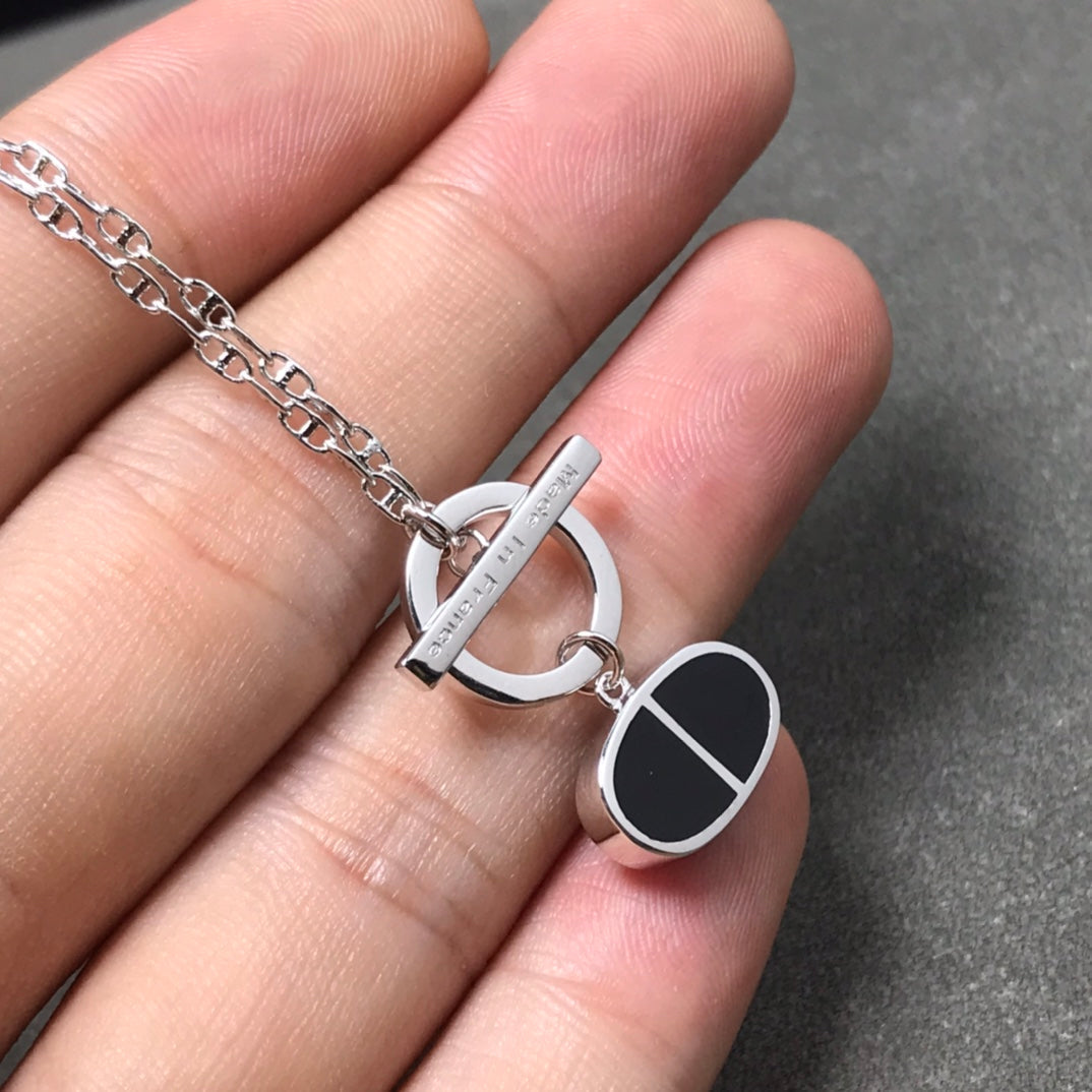 ¡®Twinkle jewelry¡¯CHAINE VERSO BLACK CERAMIC  NECKLACE