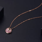 ¡®Twinkle jewelry¡¯AMULETTE ROSE GOLD PINK MOP NECKLACE