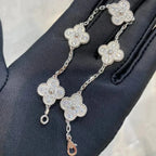 [Twinkle jewelry] New  CLOVER 5 MOTIF FULL DIAMOND BRACELET COLLECTION