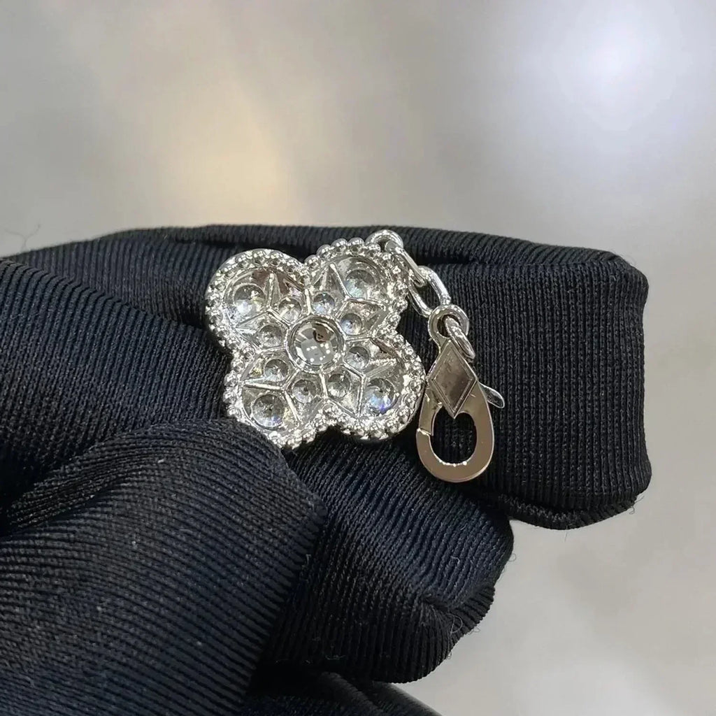 [Twinkle jewelry] New  CLOVER 5 MOTIF FULL DIAMOND BRACELET COLLECTION