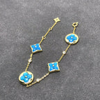 ¡®Twinkle jewelry¡¯STAR AND SUN TURQUOISE 4 MOTIFS 3 DIAMONDS