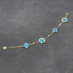 ¡®Twinkle jewelry¡¯STAR AND SUN TURQUOISE 4 MOTIFS 3 DIAMONDS