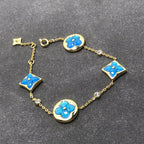 ¡®Twinkle jewelry¡¯STAR AND SUN TURQUOISE 4 MOTIFS 3 DIAMONDS