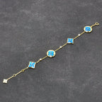 ¡®Twinkle jewelry¡¯STAR AND SUN TURQUOISE 4 MOTIFS 3 DIAMONDS
