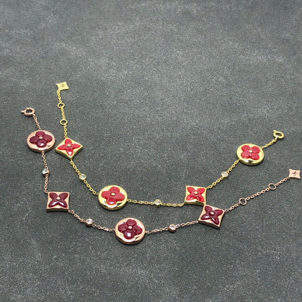 ¡®Twinkle jewelry¡¯STAR AND SUN CARNELIAN 4 MOTIFS 3 DIAMONDS