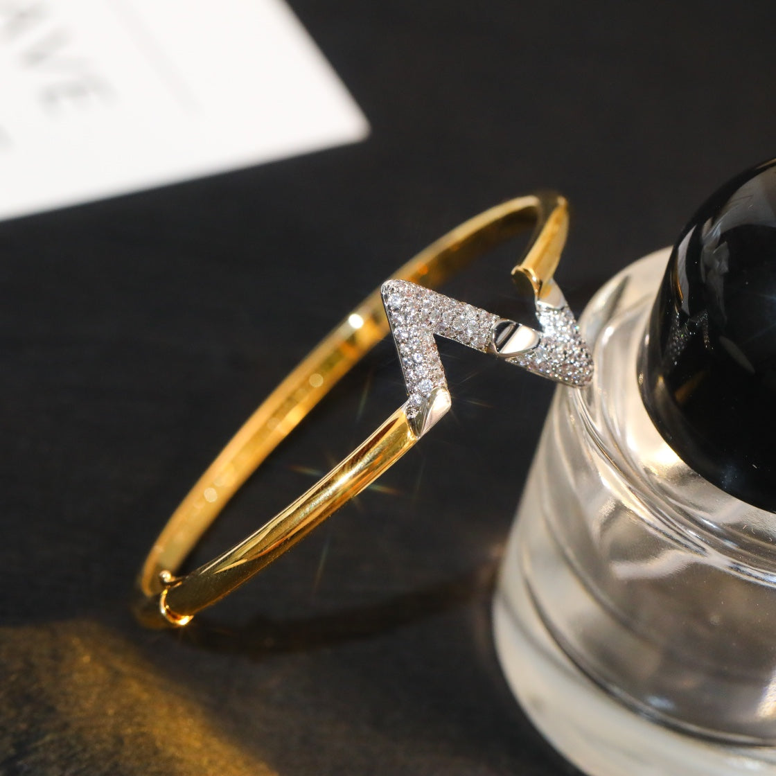 ¡®Twinkle jewelry¡¯VOLTE UPSITE DOWN GOLD DIAMOND BRACELET