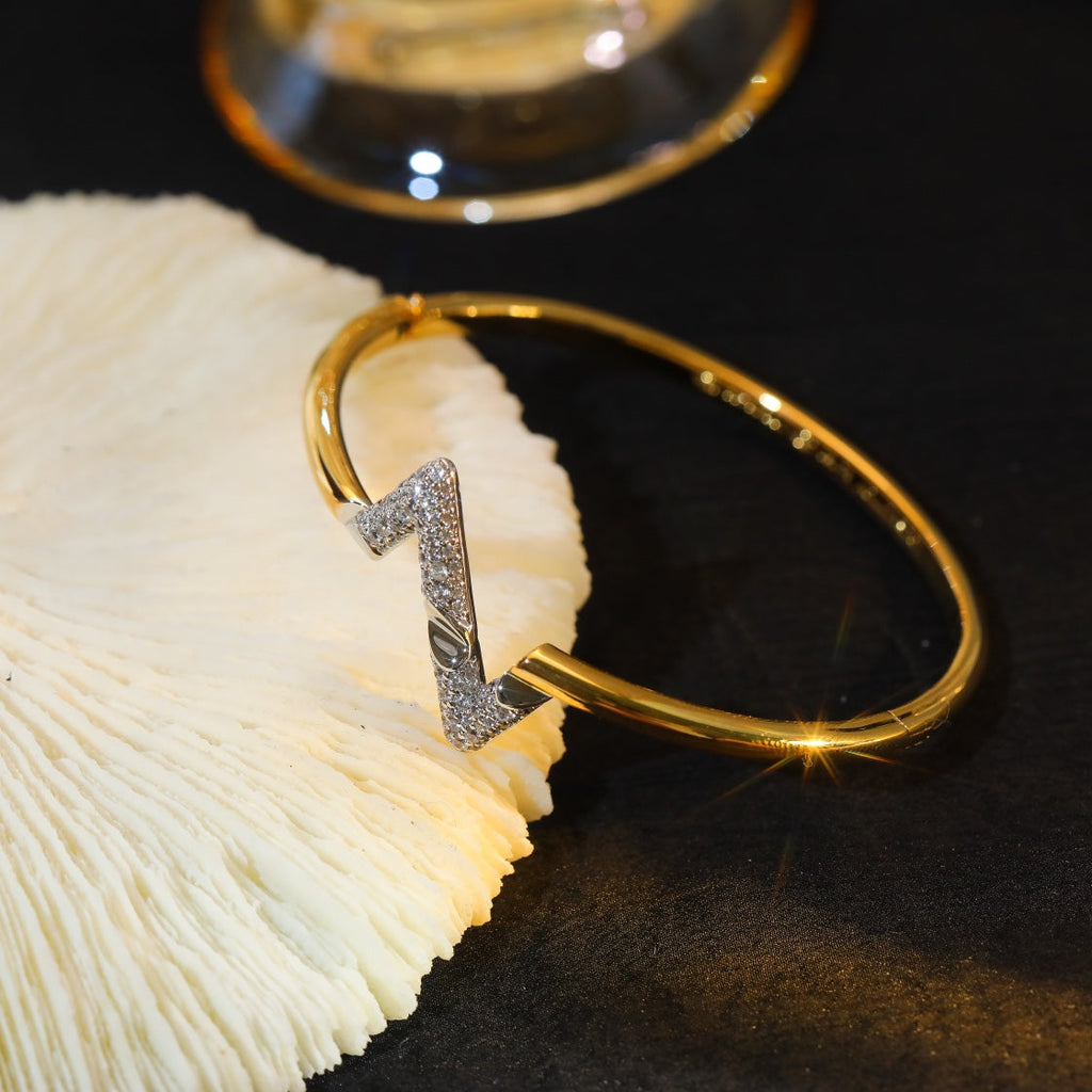 ¡®Twinkle jewelry¡¯VOLTE UPSITE DOWN GOLD DIAMOND BRACELET