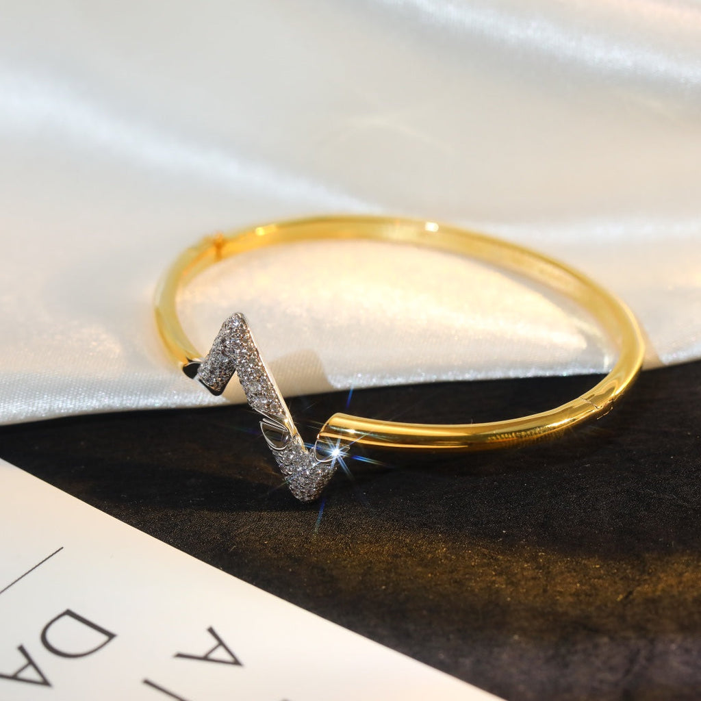 ¡®Twinkle jewelry¡¯VOLTE UPSITE DOWN GOLD DIAMOND BRACELET