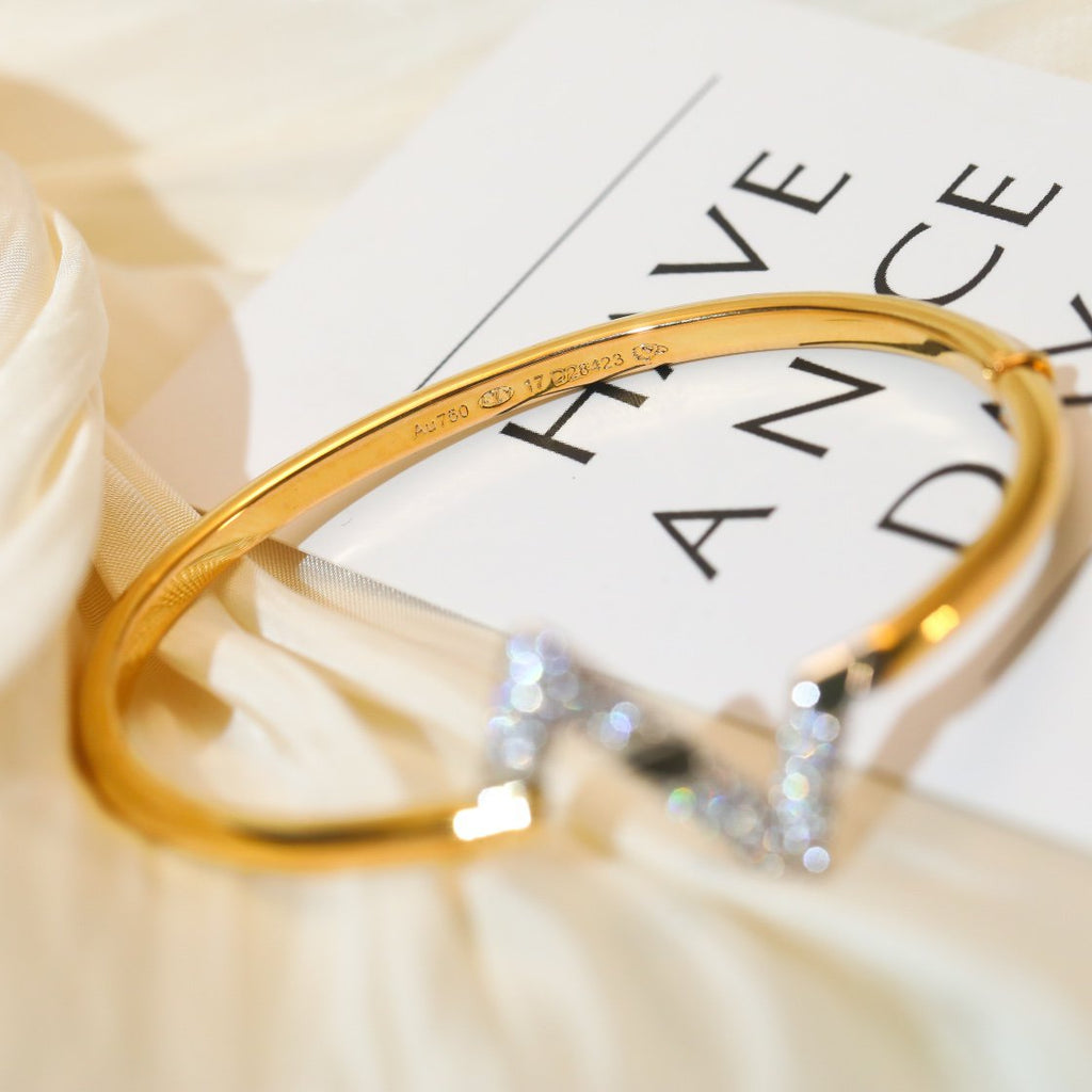¡®Twinkle jewelry¡¯VOLTE UPSITE DOWN GOLD DIAMOND BRACELET