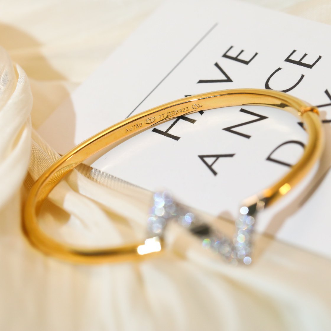 ¡®Twinkle jewelry¡¯VOLTE UPSITE DOWN GOLD DIAMOND BRACELET