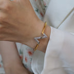 ¡®Twinkle jewelry¡¯VOLTE UPSITE DOWN GOLD DIAMOND BRACELET