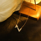 ¡®Twinkle jewelry¡¯VOLT SILVER DIAMOND PEDANT NECKLACE