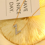 ¡®Twinkle jewelry¡¯VOLT SILVER DIAMOND PEDANT NECKLACE