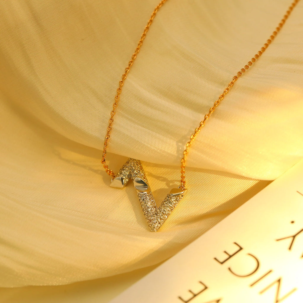 ¡®Twinkle jewelry¡¯VOLT SILVER DIAMOND PEDANT NECKLACE