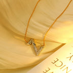 ¡®Twinkle jewelry¡¯VOLT SILVER DIAMOND PEDANT NECKLACE