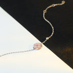 ¡®Twinkle jewelry¡¯SUN MOTIF PINK MOP SILVER BRACELET