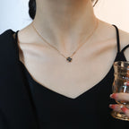¡®Twinkle jewelry¡¯SUN PEDANT PINK GOLD 1 DIAMOND NECKLACE