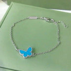 ¡®Twinkle jewelry¡¯BUTTERFLY TURQUOISE BUTTERFLY BRACELET SILVER
