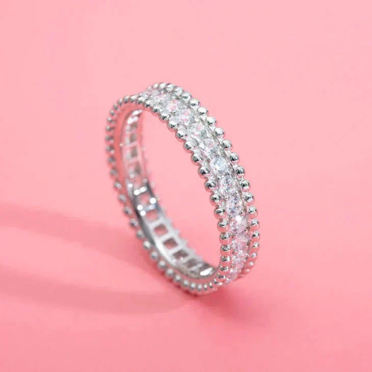 ¡®Twinkle jewelry¡¯PERLEE DIAMOND SILVER RING