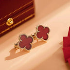 ¡®Twinkle jewelry¡¯CLOVER MEDIUM 1 MOTIFS CARNELIAN  EARRINGS