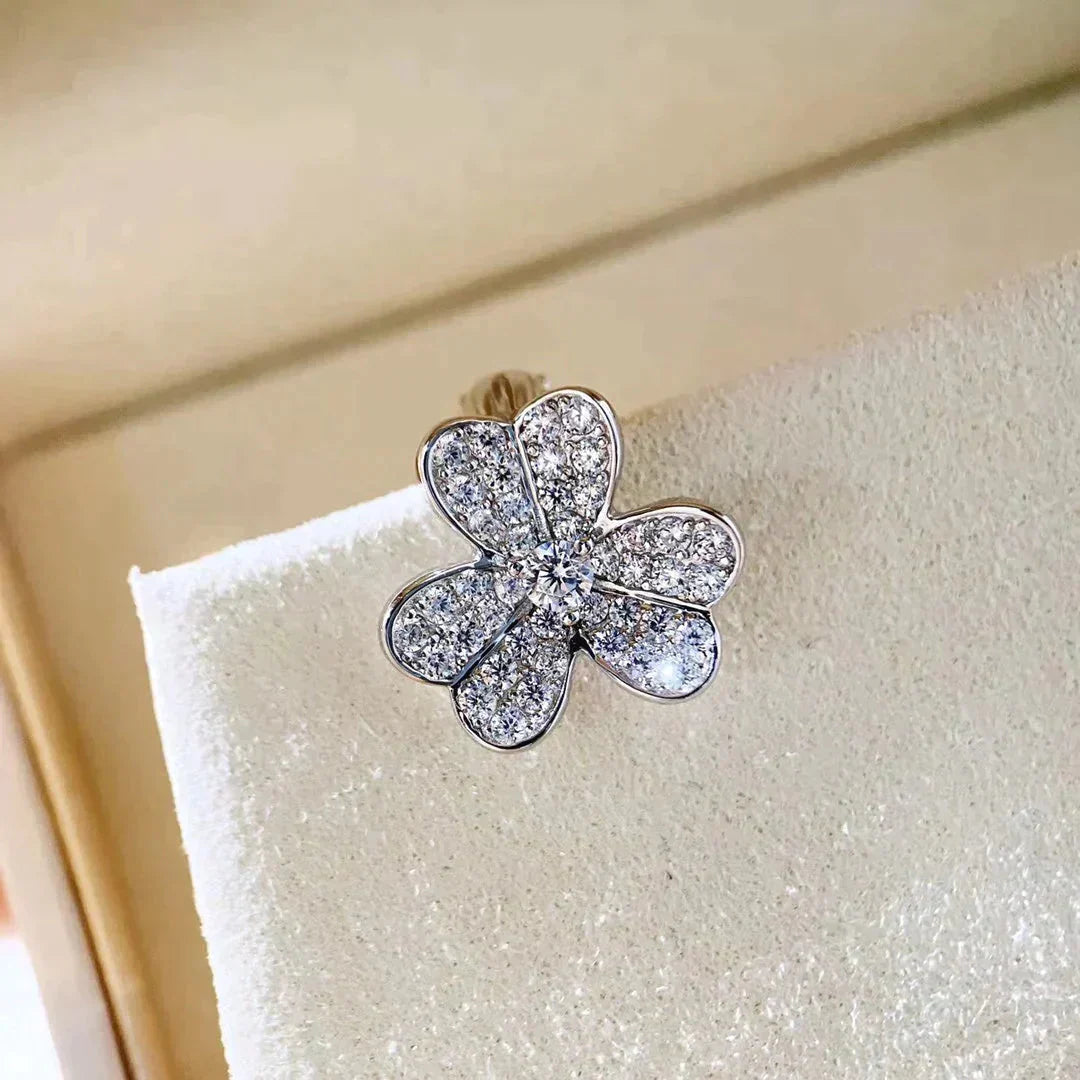 ¡®Twinkle jewelry¡¯CLOVER COMOS DIAMOND EARRINGS SILVER