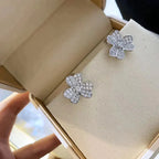 ¡®Twinkle jewelry¡¯CLOVER COMOS DIAMOND EARRINGS SILVER