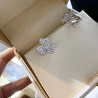 ¡®Twinkle jewelry¡¯CLOVER COMOS DIAMOND EARRINGS SILVER