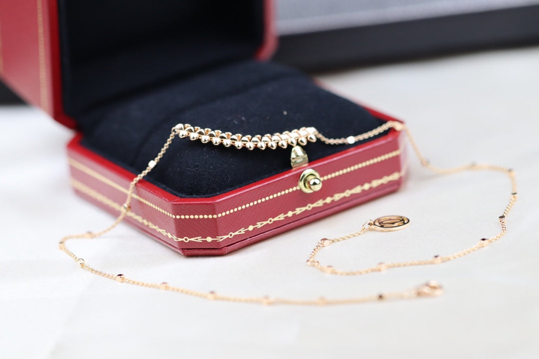 ¡®Twinkle jewelry¡¯CLASH PINK GOLD NECKLACE