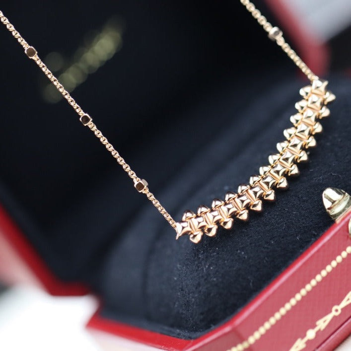¡®Twinkle jewelry¡¯CLASH PINK GOLD NECKLACE