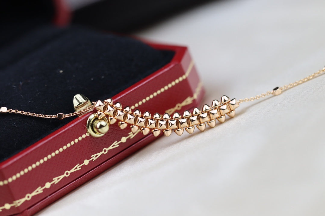 ¡®Twinkle jewelry¡¯CLASH PINK GOLD NECKLACE