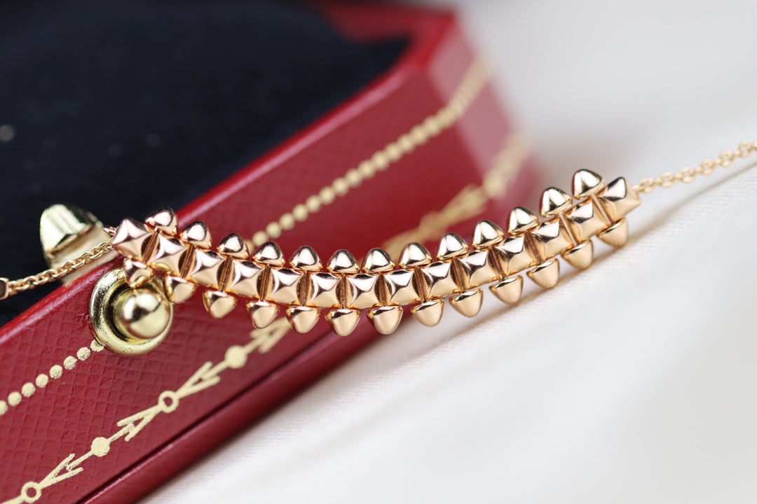 ¡®Twinkle jewelry¡¯CLASH PINK GOLD NECKLACE
