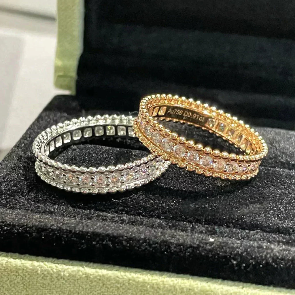 ¡®Twinkle jewelry¡¯PERLEE DIAMOND ROSE GOLD RING