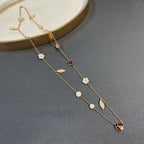 ¡®Twinkle jewelry¡¯LUCKY SPRING 15 MOTIFS GOLD NECKLACE