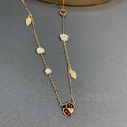 ¡®Twinkle jewelry¡¯LUCKY SPRING 15 MOTIFS GOLD NECKLACE