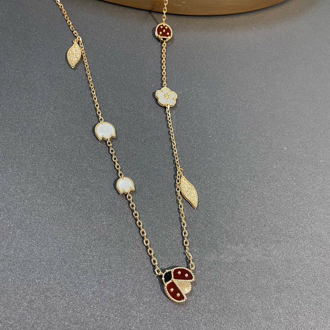 ¡®Twinkle jewelry¡¯LUCKY SPRING 15 MOTIFS GOLD NECKLACE