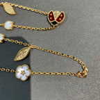 ¡®Twinkle jewelry¡¯LUCKY SPRING 15 MOTIFS GOLD NECKLACE