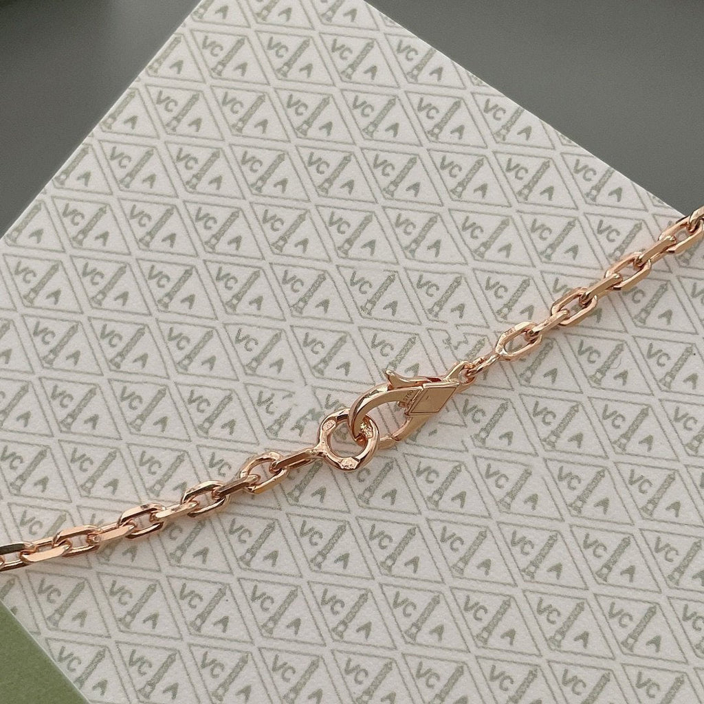 ¡®Twinkle jewelry¡¯LUCKY SPRING 15 MOTIFS ROSE GOLD NECKLACE