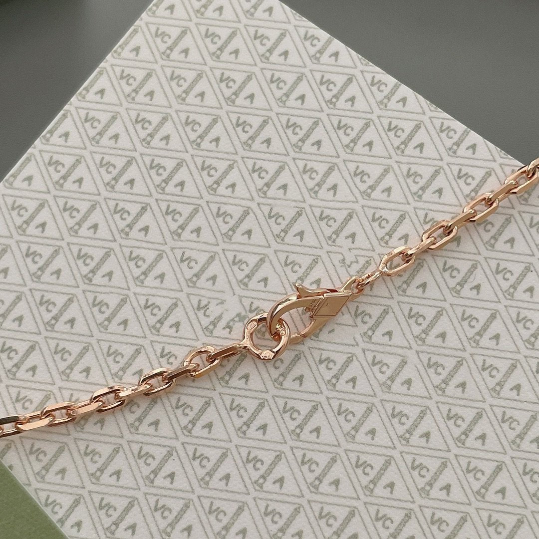¡®Twinkle jewelry¡¯LUCKY SPRING 15 MOTIFS ROSE GOLD NECKLACE