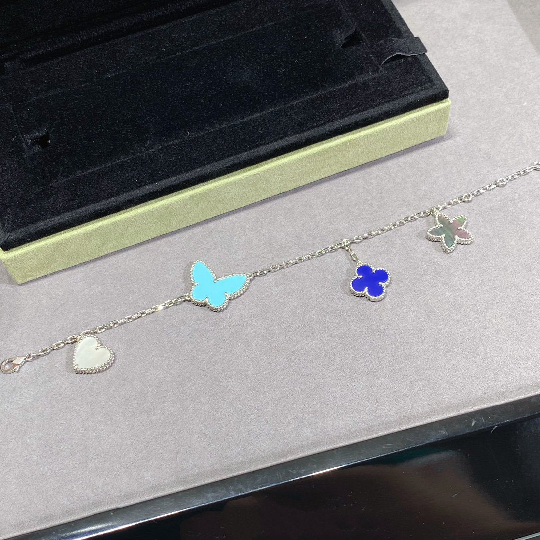 ¡®Twinkle jewelry¡¯LUCKY SPRING SILVER BRACELET 4 MOTIF