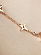¡®Twinkle jewelry¡¯STAR AND SUN 7 MOTIFS GOLD BRACELET