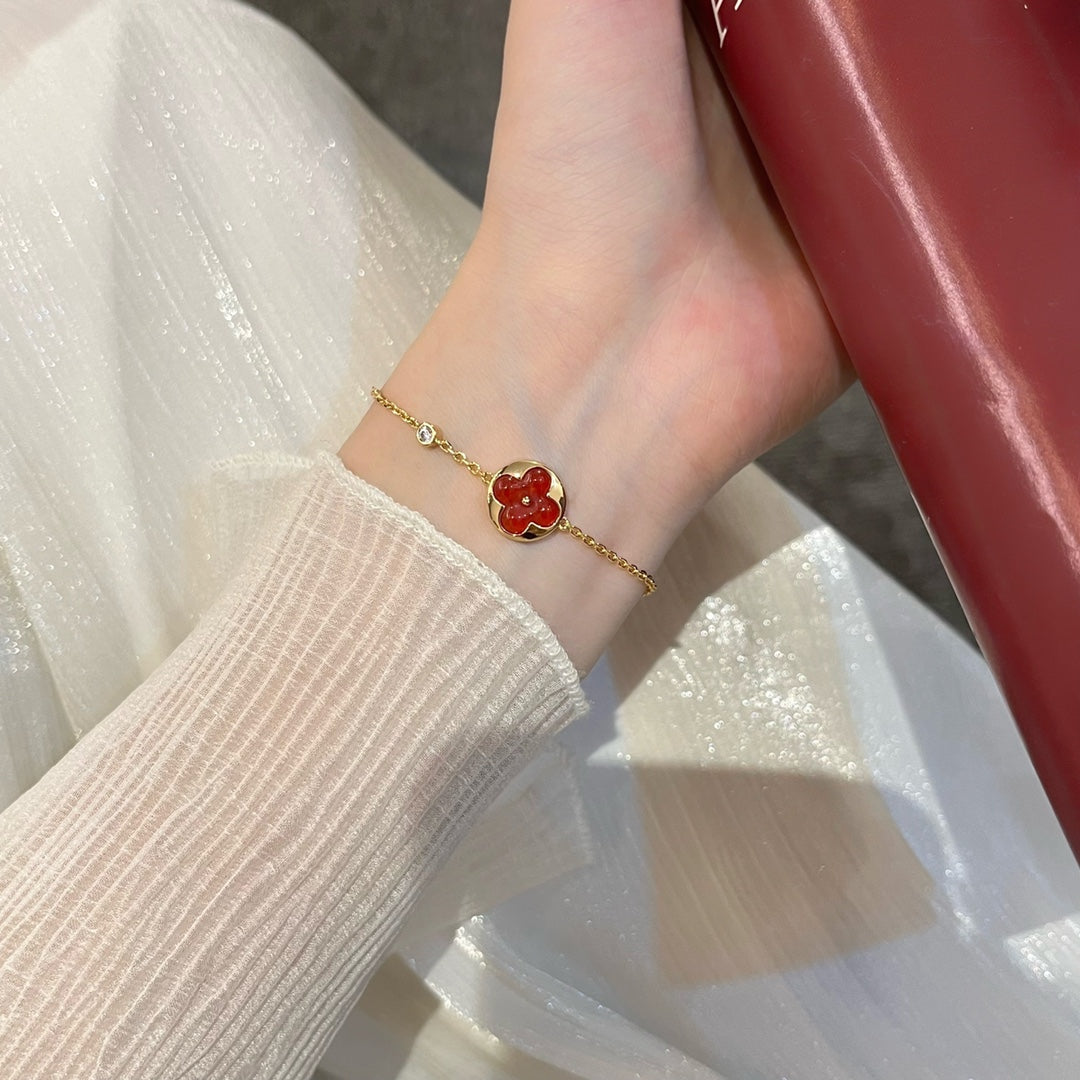 ¡®Twinkle jewelry¡¯SUN PEDANT CARNELIAN BRACELET