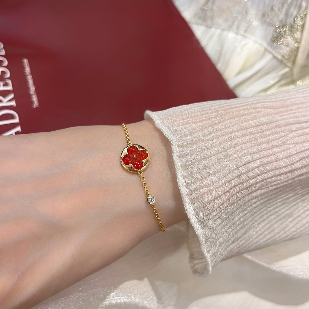 ¡®Twinkle jewelry¡¯SUN PEDANT CARNELIAN BRACELET