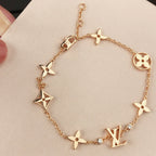 ¡®Twinkle jewelry¡¯STAR AND SUN 7 MOTIFS GOLD BRACELET