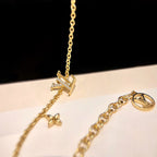 ¡®Twinkle jewelry¡¯LOGO STAR MOTIF GOLD BRACELET