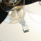 ¡®Twinkle jewelry¡¯POP H PEDANT SILVER NECKLACE